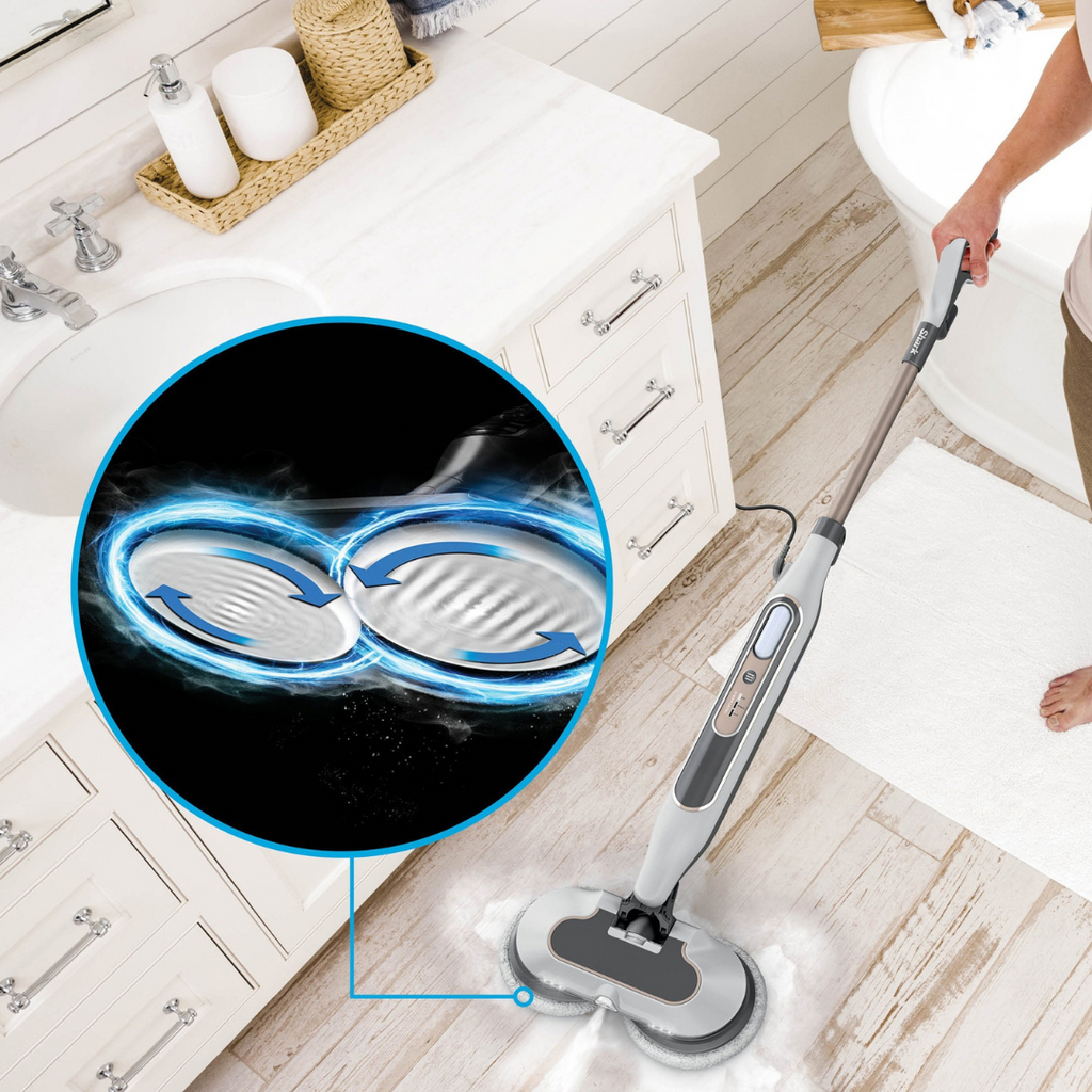 Steam and Scrub with Steam Blaster Technology