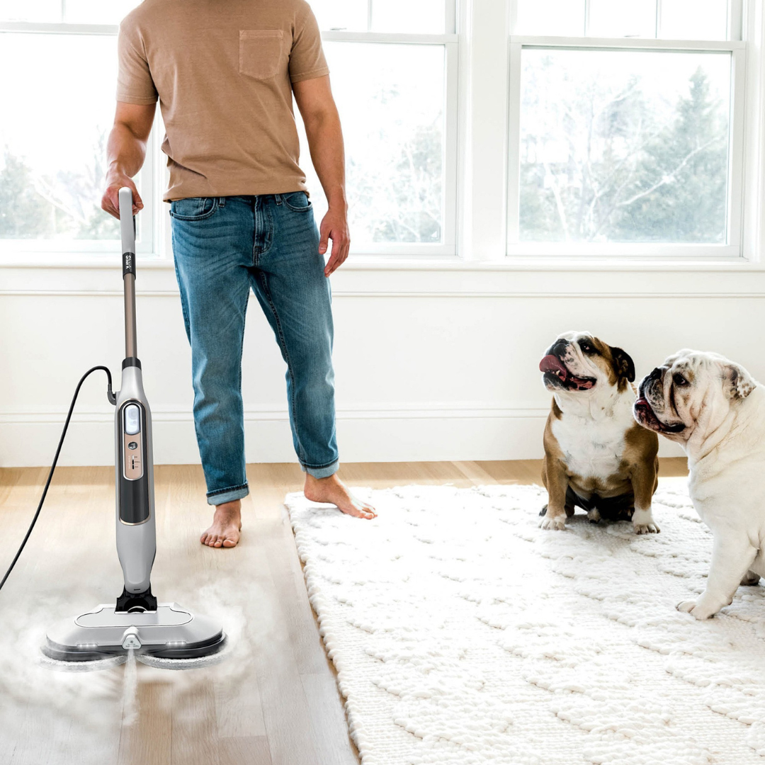 Steam and Scrub with Steam Blaster Technology
