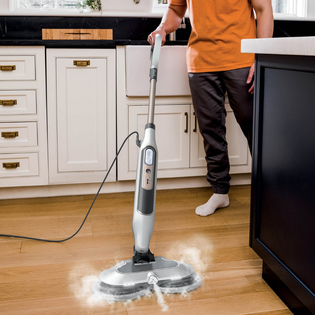 Steam and Scrub with Steam Blaster Technology
