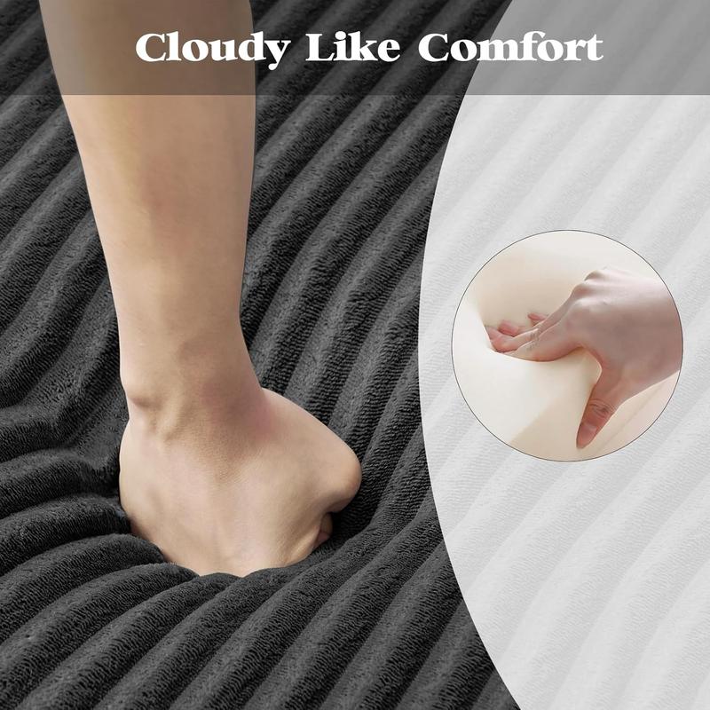 U-Shaped Corduroy Boneless Couch